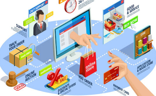 Single store e-commerce application